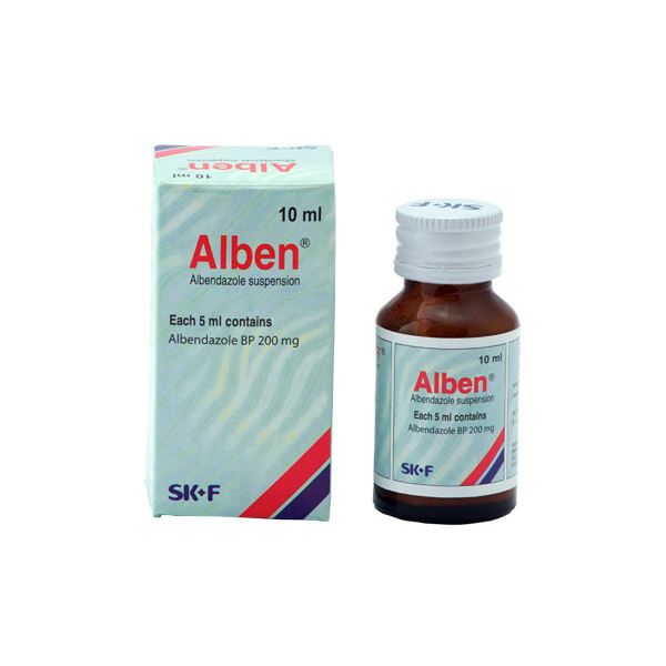 Albendazole is used to the treatment of single or mixed intestinal infections caused by Enterobius vermicularis (Pinworm, Threadworm), Trichuris trichiura (Whipworm), Ascaris lumbricoides (Roundworm), Acylostoma duodenale & Necator americanus (Hookworm), Tapeworm, Strongyloides stercorails. 
