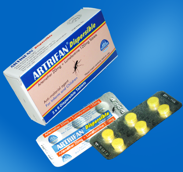 Artrifan Tablets Tablet is used to treat acute and uncomplicated malarial infections in patients weighing 5 kg (11 lb) and above. This medicine works by killing the parasitic organisms that cause malaria by blocking the synthesis of nucleic acid and proteins. This medicine helps by preventing the growth of malarial parasites.