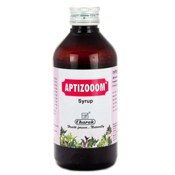 APTIZOOM is a natural appetite stimulant for children. It safely promotes a healthy appetite and improves functions of the digestive system, without harmful side-effects. APTIZOOM syrup is a blend of appetizers and digestives. APTIZOOM stimulates secretion of digestive enzymes. APTIZOOM supports digestion and allows your body to absorb and utilize nutrients for overall health. APTIZOOOM is non-addictive, chemical-free and without the risk of harmful side effects.