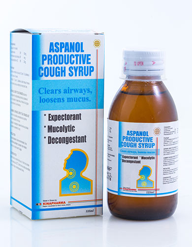 Aspanol Junior Cough Syrup is a medicine that is used for the treatment of Cough, Congestion, Common cold, Bronchitis, Breathing illnesses, Cold and other conditions.