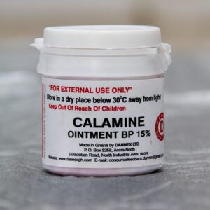 The Dannex CALAMINE ointment soothes heat rashes, insect bites and all itchy rashes.