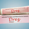 Drez Ointment is a combination medicine that is used to treat skin wounds. It also prevents the growth of the microorganisms that may infect the wound and promotes healing of the wound.