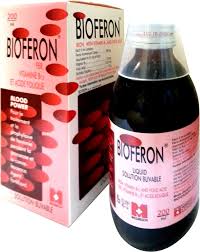 Bioferon Syrup is used for Treatment of megaloblastic anemias due to a deficiency of folic acid, Treatment of anemias of nutritional origin, Pregnancy, Infancy, Or childhood, Iron deficiency due to poor absorption and chronic blood loss, Vitamin b12 deficiency, Pernicious anemia and other conditions. Bioferon Syrup may also be used for purposes not listed in this medication guide.