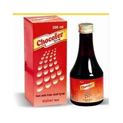 Chocofer Syrup is a medicine that is used for the treatment of Treatment of megaloblastic anemias due to a deficiency of folic acid, Treatment of anemias of nutritional origin, Pregnancy, Infancy, Or childhood, Iron deficiency due to poor absorption and chronic blood loss and other conditions.