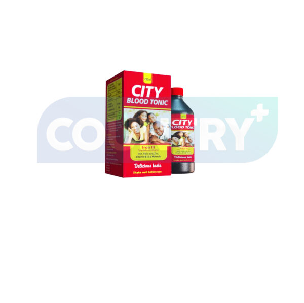 City Blood Tonic is used for Iron deficiency anemia, Treatment of megaloblastic anemias due to a deficiency of folic acid, Treatment of anemias of nutritional origin, Pregnancy, Infancy, Or childhood, Vitamin b12 deficiency, Pernicious anemia and other conditions. City Blood Tonic may also be used for purposes not listed in this medication guide.