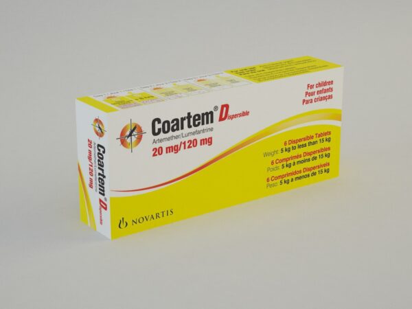Coartem contains a combination of artemether and lumefantrine. Artemether and lumefantrine are anti-malaria medicines that interfere with the growth of parasites in the red blood cells of the human body. Malaria is caused by parasites that enter the body through the bite of a mosquito. Malaria is common in areas such as Africa, South America, and Southern Asia. Coartem is used to treat non-severe malaria. Coartem is used only to treat malaria. Do not use this medicine to prevent malaria.