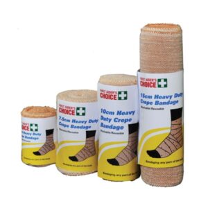 Reduces swelling Secures wound dressing Supports strains and sprains