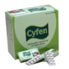 Cyfen contains Vitamins that are non energy producing organic compounds essential for human metabolism, that must be supplied in small quantities in the diet. The importance of vitamins as drugs is primarily in the prevention and treatment of deficiency diseases. INDICATION Helps overcome fatigue and stress Maintains vitality and health Suitable for children and adults(both men and women) for correction of multiple sub-clinical deficiencies resulting from poor diet or diseases. It helps improve appetite and stimulates weight gain where its desirable.