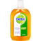 Dettol Antiseptic Disinfectant Household Grade for use as a gentle antiseptic to kill germs on the skin. Also suitable as a household disinfectant to kill germs on surfaces. To feel refreshed and really clean, 30ml of Dettol Liquid may be used safely in the bath. To freshen linen, nappies or other laundry items add 30ml of Dettol Liquid to the rinse cycle.