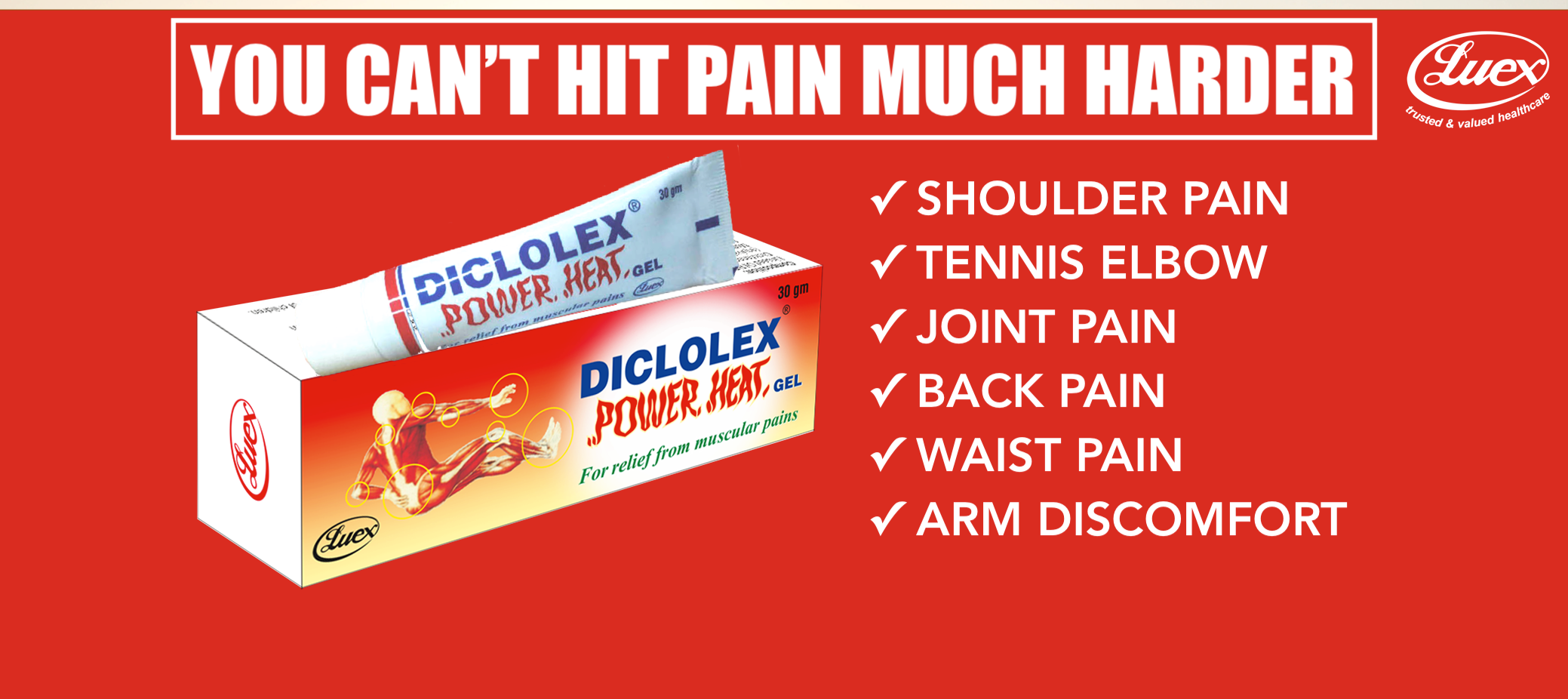 Diclolex Power Heat Gel Country Medical Pharmacy