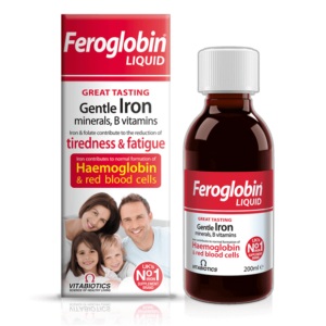 Easier to swallow and easy on your stomach. Feroglobin Liquid gives you gentle Iron and nutrients to help maintain health and vitality in a delicious honey and orange liquid. Contains iron and folate which contributes to the reduction of tiredness and fatigue An organic form of iron citrate complex for improved absorption Natural source iron Suitable for vegetarians and approved by the Vegetarian Society From the UK’s No.1 iron supplement brand