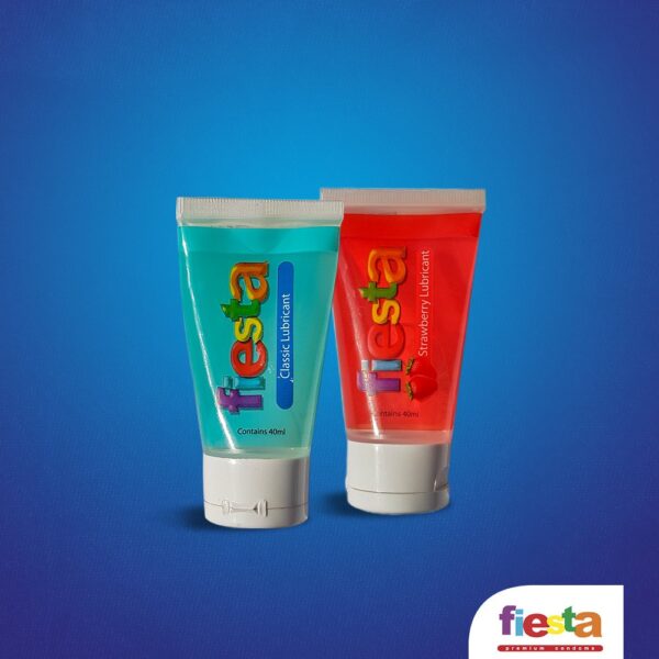 Why go rough when you can go smooth? Experience a soothe and cool sensation with Fiesta Classic Lubricants. GENDER: Male / Female MATERIAL: Water Based Lube COLOUR: Plain SIZE: 2.5 ml and 40 ml