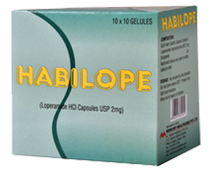 Habilope Capsule is used for Loose stools, Non infective diarrhea, Mild travelers diarrhea, Idiopathic diarrhea in aids patients and other conditions. Habilope Capsule may also be used for purposes not listed in this medication guide. Habilope Capsule contains Loperamide as an active ingredient. Habilope Capsule works by slowing down the movement of an overactive bowel.