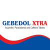 Gebedol Xtra Tablet is used for Fatigue, Drowsiness, Bronchopulmonary dysplasia in premature infants, Cerebral palsy, Apnea of prematurity, Orthostatic hypotension, Joints pain, Muscles pain, Back pain, Headache and other conditions. Gebedol Xtra Tablet may also be used for purposes not listed in this medication guide.