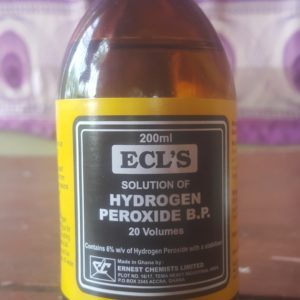 Hydrogen peroxide is a mild antiseptic used on the skin to prevent infection of minor cuts, scrapes, and burns. It may also be used as a mouth rinse to help remove mucus or to relieve minor mouth irritation (e.g., due to canker/cold sores, gingivitis). This product works by releasing oxygen when it is applied to the affected area. The release of oxygen causes foaming, which helps to remove dead skin and clean the area. This product should not be used to treat deep wounds, animal bites, or serious burns.