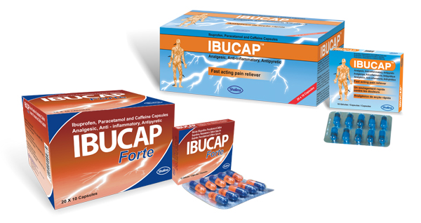 Ibucap Capsule is a pain relieving medicine. It is used to reduce pain and inflammation in conditions like rheumatoid arthritis, ankylosing spondylitis, and osteoarthritis. It may also be used to relieve muscle pain, back pain, toothache, or pain in the ear and throat.