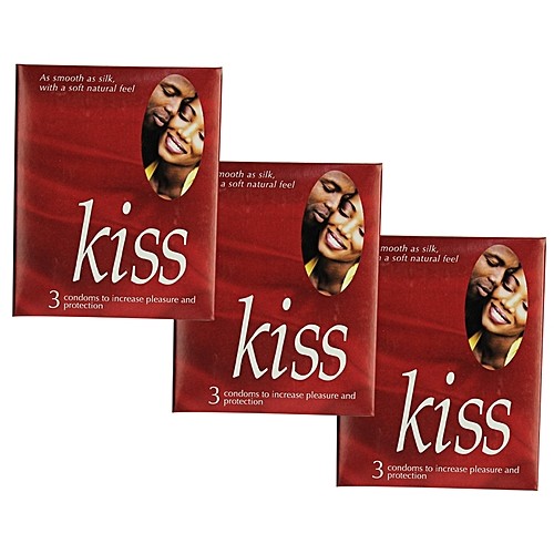 Kiss condoms have been gently lubricated to provide you with a silky, natural feeling for increased pleasure and sensitivity so you can be closer to your partner.Designed with super-thin technology, kiss condoms combine sensitivity with protection and are 100% electronically tested and manufactured to meet the highest international quality standards (EN ISO 4074: 2002).