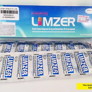 Limzer Capsule is used for Acidic stomach, Gastroesophageal reflux disease, Stomach and intestinal ulcers, Heartburn, Abdominal pain, Bitter fluid into stomach, Food pipe healing, Nsaid-induced ulcers, Treatment for symptoms associated with idiopathic or diabetic gastroparesis, Treatment for intractable nausea and vomiting and other conditions. Limzer Capsule may also be used for purposes not listed in this medication guide. Limzer Capsule contains Domperidone and Omeprazole as active ingredients. Limzer Capsule works by blocking the production of acid in stomach; blocking the dopamine receptors.