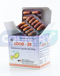 Omeprazole 20 mg Capsules contain the active substance omeprazole. It belongs to a group of medicines called ‘proton pump inhibitors’. They work by reducing the amount of acid that your stomach produces. Omeprazole 20mg Capsules are used to treat the following conditions: In adults: ‘Gastro-oesophageal reflux disease’ (GORD). This is where acid from the stomach escapes into the gullet (the tube which connects your throat to your stomach) causing pain, inflammation and heartburn. Ulcers in the upper part of the intestine (duodenal ulcer) or stomach (gastric ulcer). Ulcers which are infected with bacteria called ‘Helicobacter pylori’. If you have this condition, your doctor may also prescribe antibiotics to treat the infection and allow the ulcer to heal. Ulcers caused by medicines called NSAIDs (Non-Steroidal Anti-Inflammatory Drugs). Omeprazole 20 mg Capsules can also be used to stop ulcers from forming if you are taking NSAIDs. Too much acid in the stomach caused by a growth in the pancreas (Zollinger-Ellison syndrome).