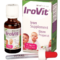 Provides 15 mg of iron in each ml, in the most absorbable form (ferrous sulphate) • Corrects iron deficiency anemia in infants & toddlers and helps in improving cognitive and motor function