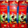 Leena Syrup is an appetizer Syrup with vitamins. It can be taken before meals or a main course of meal to stimulate ones appetite for food. WARNING: Overdose of this product particularly in Infants and young children can produce hallucinations, central nervous system depression, convulsion, respiratory and cardiac arrest and even death. It can cause dizziness, sedation and hypotension in elderly patients. DOSAGE: CHILDREN: 2-6 years should take 5ml of the Syrup 2 times daily before meals. 7-14 years: 10ml of the Syrup should be taken 2-3 times daily before meals. ADULTS: 10ml of the Syrup should be taken daily before meals.