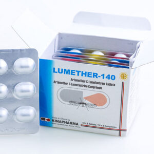Lumether 80/480 Tablet is a prescription medicine that is used to treat acute and uncomplicated malarial infections in patients weighing 5 kg (11 lb) and above. This medicine works by killing the parasitic organisms that cause malaria by blocking the synthesis of nucleic acid and proteins. This medicine helps by preventing the growth of malarial parasites.