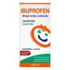 Pinewood Ibuprofen 100mg/5ml oral suspension for babies and children 3 months and over. Pinewood ibuprofen oral suspension provides a fast, effective and long lasting reduction in temperature and post-immunisation fever and relieves the symptoms of colds and influenza. It soothes away the pain from teething and toothache, earache, sore throats, headaches and minor aches and sprains. Sugar free, Colour free. Pleasant strawberry flavour. For fast effective fever and pain relief for babies and children.