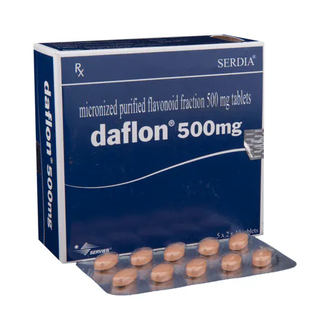 DAFLON 500MG Tablets (30s)  Caring Pharmacy Official Online Store