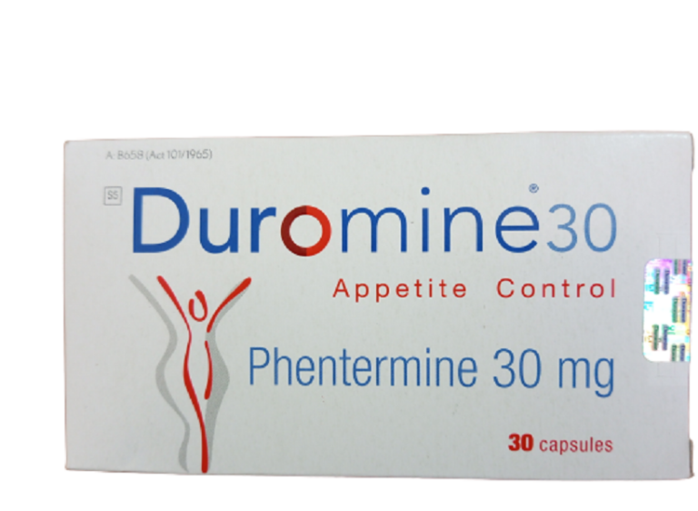 DUROMINE 30MG CAPS 30’S PER CAPSULE Country Medical Pharmacy